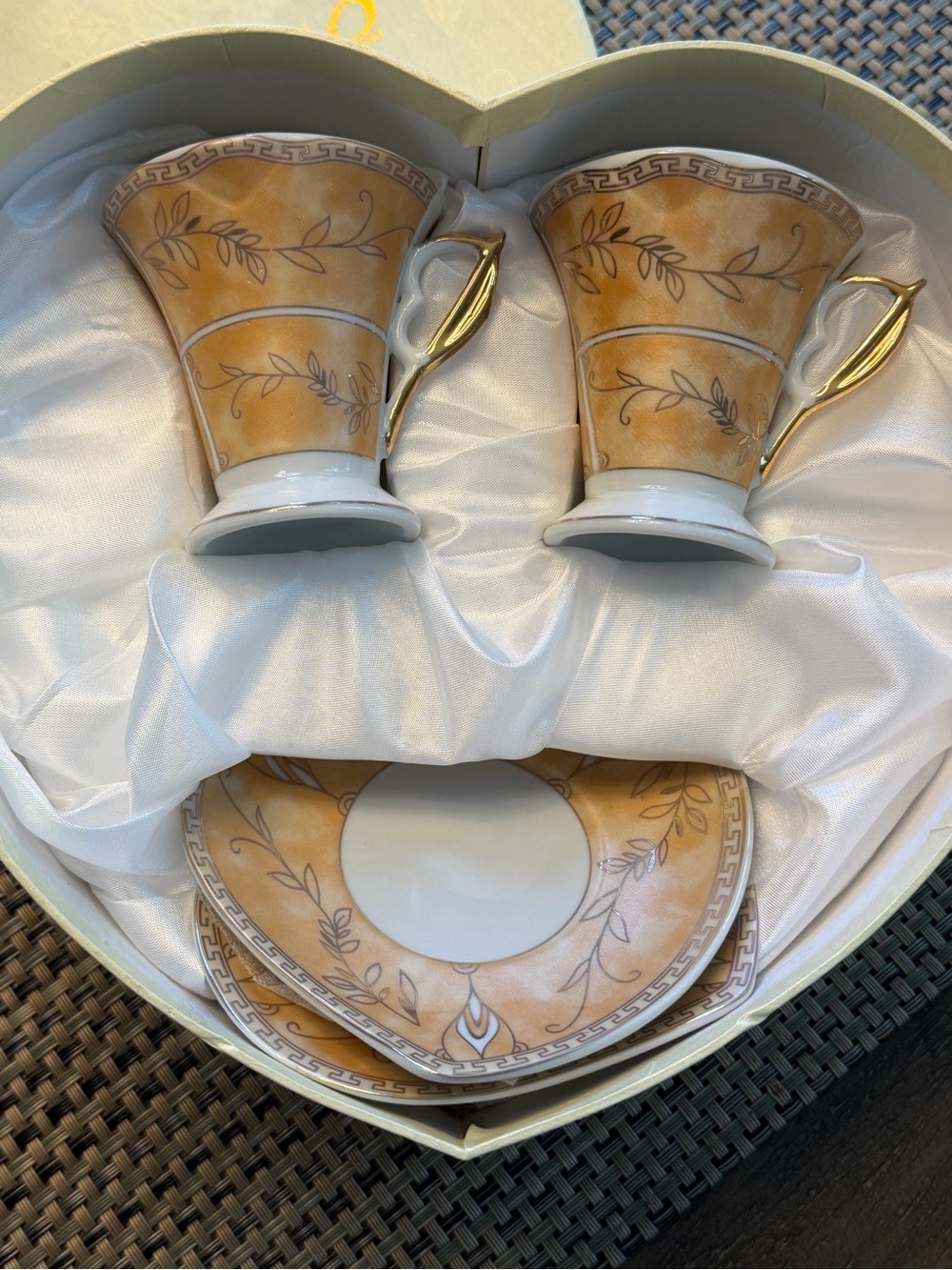 Vintage Porcelain Demitasse Set